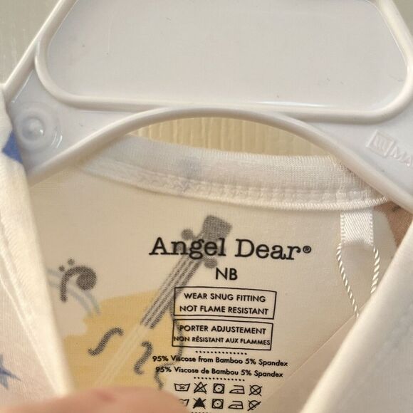 Angel Dear Jazz Band 2-Way Zipper Footie Bamboo Instruments Size Newborn NWT - Picture 5 of 10